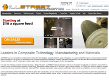 Tablet Screenshot of carbonfiberglass.com